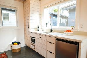 Fish Board Studio includes King Bed with Kitchenette and Futon