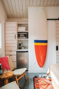 Funboard Room includes King Bed and Mini Kitchenette