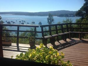 Casa y vista maravillosa, con piscina Coliumo Tomé