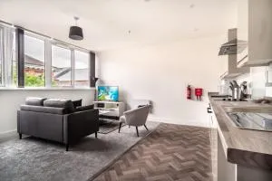 Modern 1 Bed Apartment in Central Wrexham - Tilston