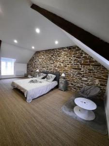 Maisons de vacances Gite chambre Matignon 2-4 pers 5 kms mer spa : photos des chambres