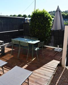 Appartements Les jardins d Honfleur et sa terrasse privative : photos des chambres