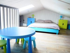Villas Maison de famille Entre bois et sel avec piscine privee chauffee : photos des chambres