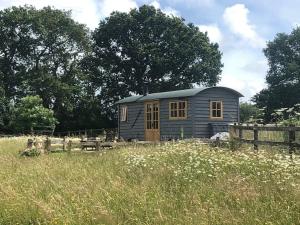 Whittlewood Shepherds Hut in Silverstone, Cosy, Rural, Views