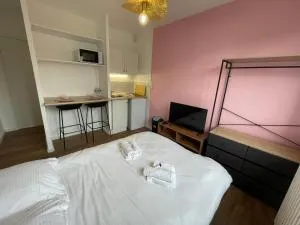 Roza, Studio proche centre ville - Authie