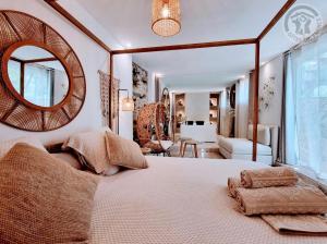 B&B / Chambres d'hotes Buddha Beach Thoiry : photos des chambres