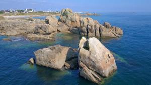 Maisons de vacances Maison familiale tout pres des plages a Loctudy : photos des chambres