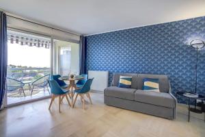 Studio vue mer, piscine - tennis