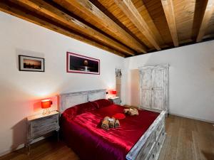 Villetta a schiera con vista lago