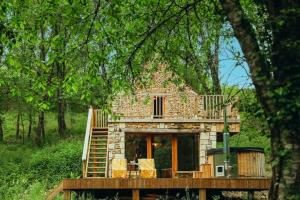 Maisons de vacances La Cachette, espace insolite : photos des chambres