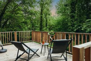 Maisons de vacances La Cachette, espace insolite : photos des chambres