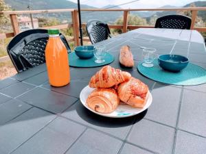 Appartements Villa A Funtanella 100m2, paisible, vue mer : photos des chambres