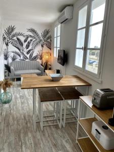 Appartements Cozy studio completely renovated with breathtaking views of the port : photos des chambres