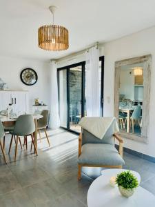 Appartements T3 cosy proche mer avec Parking : photos des chambres