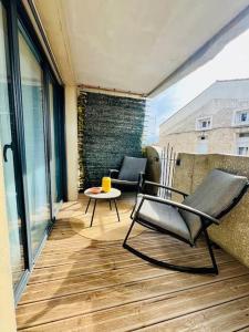 Appartements T3 cosy proche mer avec Parking : photos des chambres