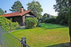 Blockhaus _ grosse Terrasse mit St - Damp