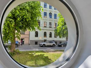 Stay in Art Nouveau district