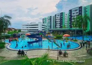 Manhattan Condo Ipoh Waterpark PoolView FREE Carpark & Netflix by PLY Home - Kampong Pinji
