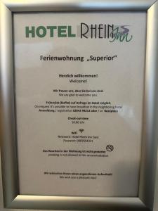 Rheinblick Appartements