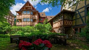 Maisons de vacances Remparts de Riquewihr - Le Dragon Porte-Bonheur : Appartement - Vue sur Jardin