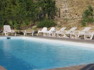 Appart'hotels Les Studios-Hotel de Sommieres : Studio avec Vue sur Jardin