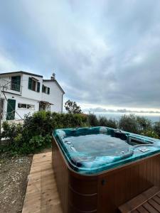 Il mare tra gli olivi