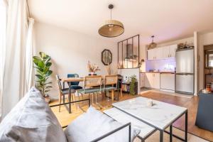 Appartements Charming modern and bright apartment 4P : photos des chambres