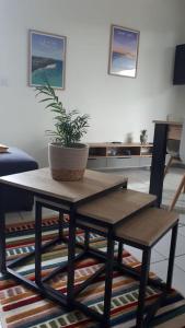 Appartements Appartement Tout Relooke a 10mn des plages ! : photos des chambres