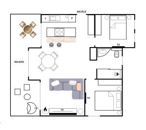 Apartament Madlen Kalinowa Szczyrk Sauna Grota Solna