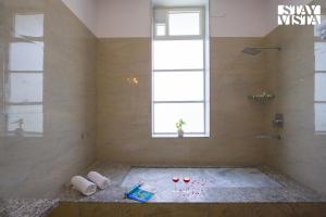 The Pastel Courtyard with Pvt Pool & Garden at Jaipur by StayVista