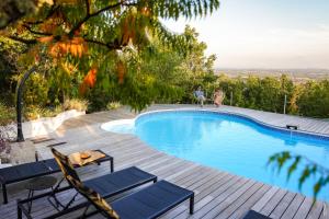 Maisons de vacances Domaine Les Hauts de Jeanvert - Piscine - Gaillac : photos des chambres