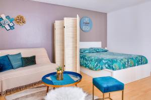 Appartements 600m plage - Centre ville - appartement pour 4 : photos des chambres