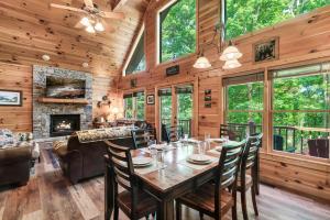 Peaceful Family Cabin with Hot Tub, Game Room, & More!
