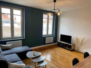 Appartements T3 en duplex hyper centre de Bourg en Bresse : photos des chambres