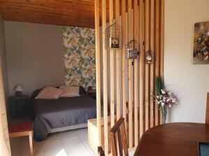 Les mimosas du Lac Vue panoramique sur le lac