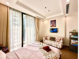 Căn Hộ Studio Chung Cư Cao Cấp Có Bể Bơi, Gym, Đường Chạy Bộ Ven Hồ Nội Khu