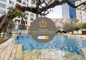 Jakarta Two Bedroom Casa Grande Residence Apartement Connected to Mall - Tjikoko