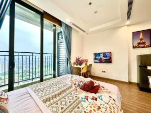 Luxurious Getaway Studio Apt At Vinhomes Green Bay Near Marriott and Grand Plaza