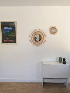 bas-de-villa cosy à 200m de la plage de Fabregas - terrasse privative