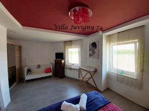 Villas Villa 5*, 15 personnes, Piscine a 20 min de Geneve : photos des chambres