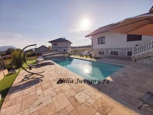 Villas Villa 5*, 15 personnes, Piscine a 20 min de Geneve : photos des chambres