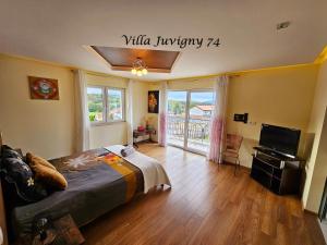 Villas Villa 5*, 15 personnes, Piscine a 20 min de Geneve : photos des chambres