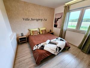 Villas Villa 5*, 15 personnes, Piscine a 20 min de Geneve : photos des chambres