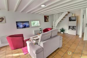 Maisons de vacances at the gite du bois damore in a quiet area 2,5km from the city - from the sea : photos des chambres