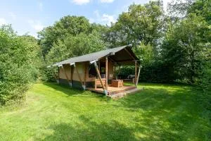 Safari tent 1 op Wellness Camping en B&B Stoltenborg - Zwillbrock