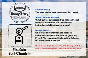 EasyStay#3 Comfort Suite Ferienwohnung in Kliniknähe mit Boxspringbett & Netflix