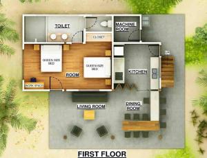 Punta Uva Puerto Viejo Beach Front House with Swimming Pool