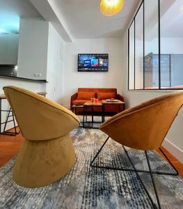 Élégant Studio en Hypercentre dans le Quartier Historique Animé avec Parking Gratuit