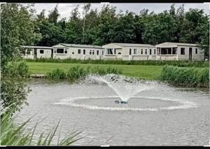 Two bedroom Blue Caravan