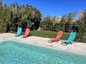 Villas Splendide villa avec piscine chauffee : photos des chambres
